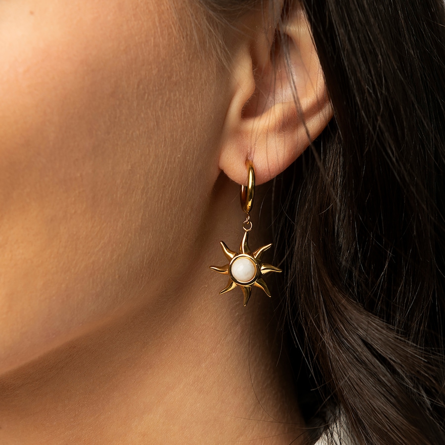 Image 125732_ALTMORE1.jpg, Product 125-732 / Price $39.88, Katherine Karambelas Enamel Stone Sun Drop Earrings from Katherine Karambelas on TSC.ca's Jewellery department