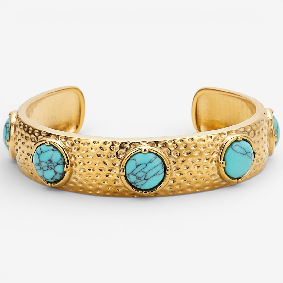 Image 125733_TRQ.jpg, Product 125-733 / Price $39.88, Katherine Karambelas Beaded Bangle from Katherine Karambelas on TSC.ca's Jewellery department