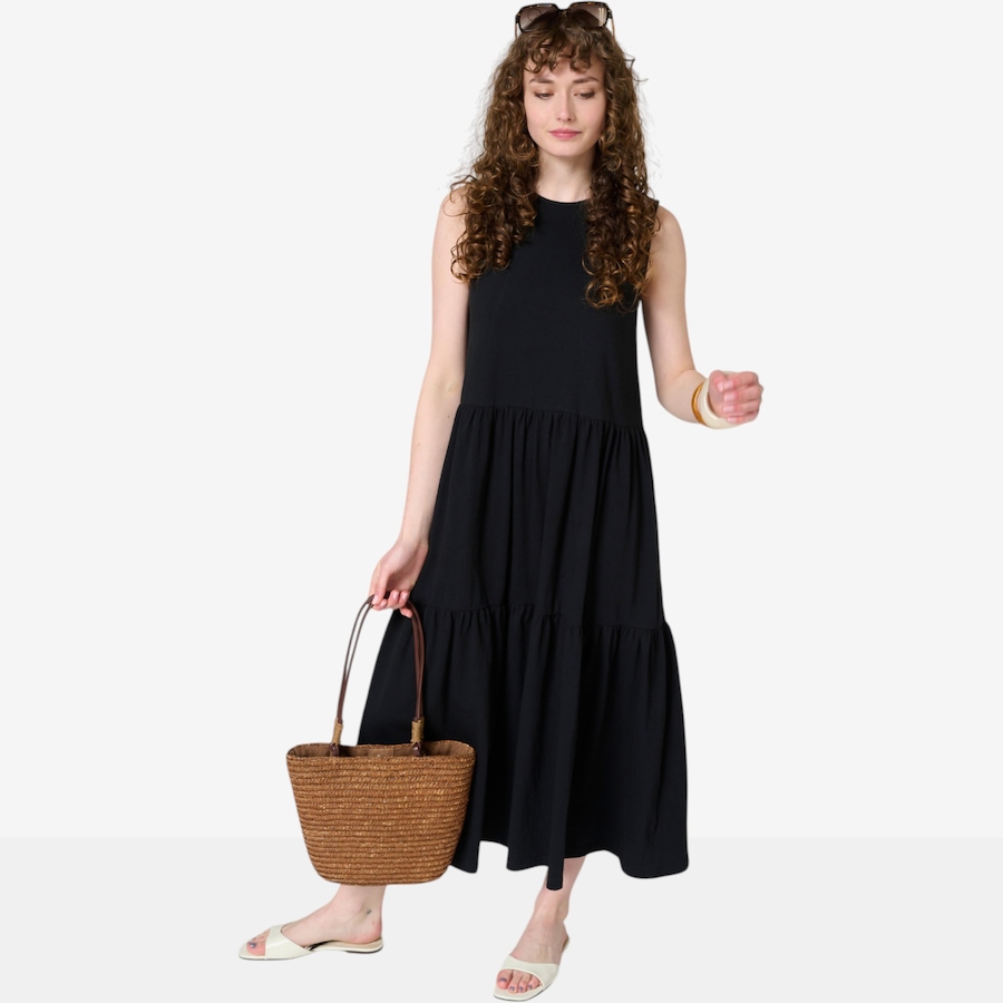 Image 125755_BLK.jpg, Product 125-755 / Price $119.00, Preloved Valerie Midi Dress from Preloved on TSC.ca's Fashion department
