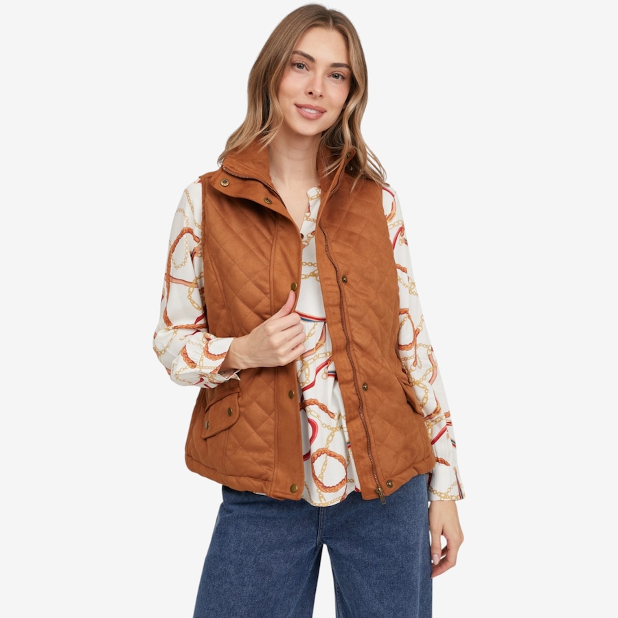 Image 125760_COG.jpg, Product 125-760 / Price $99.99, Guillaume Quilted Faux Suede Vest from Guillaume on TSC.ca's Fashion department