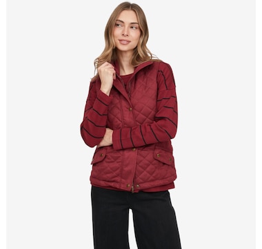 Guillaume Quilted Faux Suede Vest