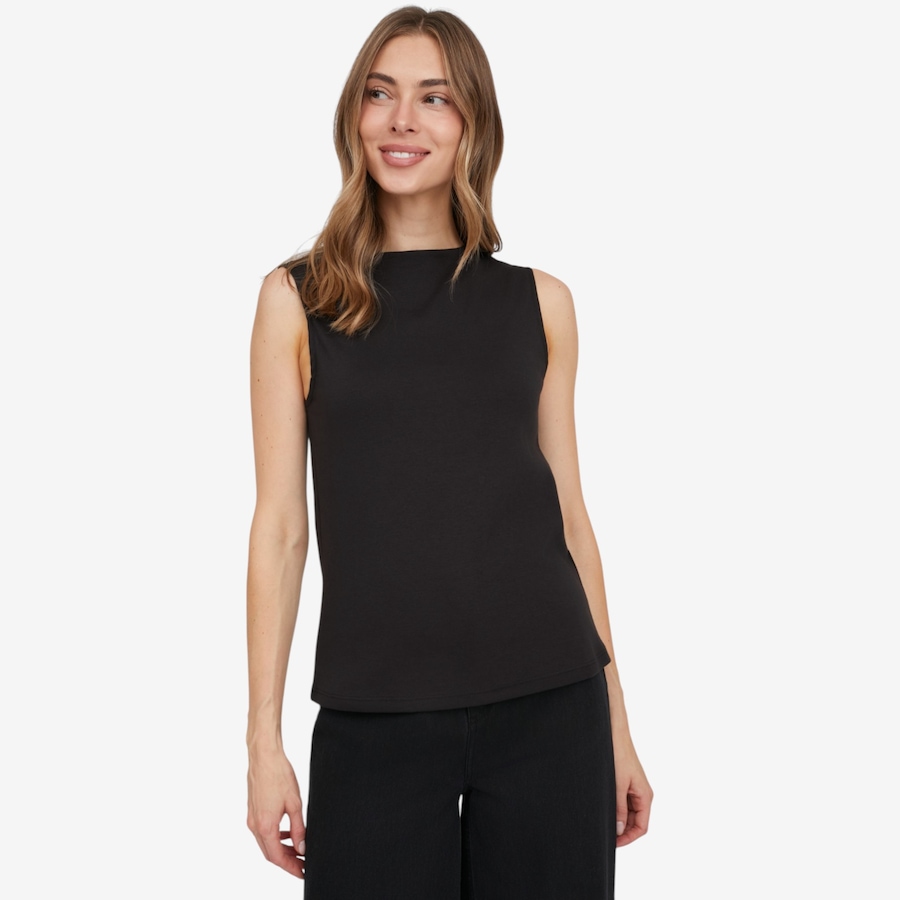 Image 125767_BLK.jpg, Product 125-767 / Price $69.99, Guillaume Jersey Knit Open Neck Top from Guillaume on TSC.ca's Fashion department