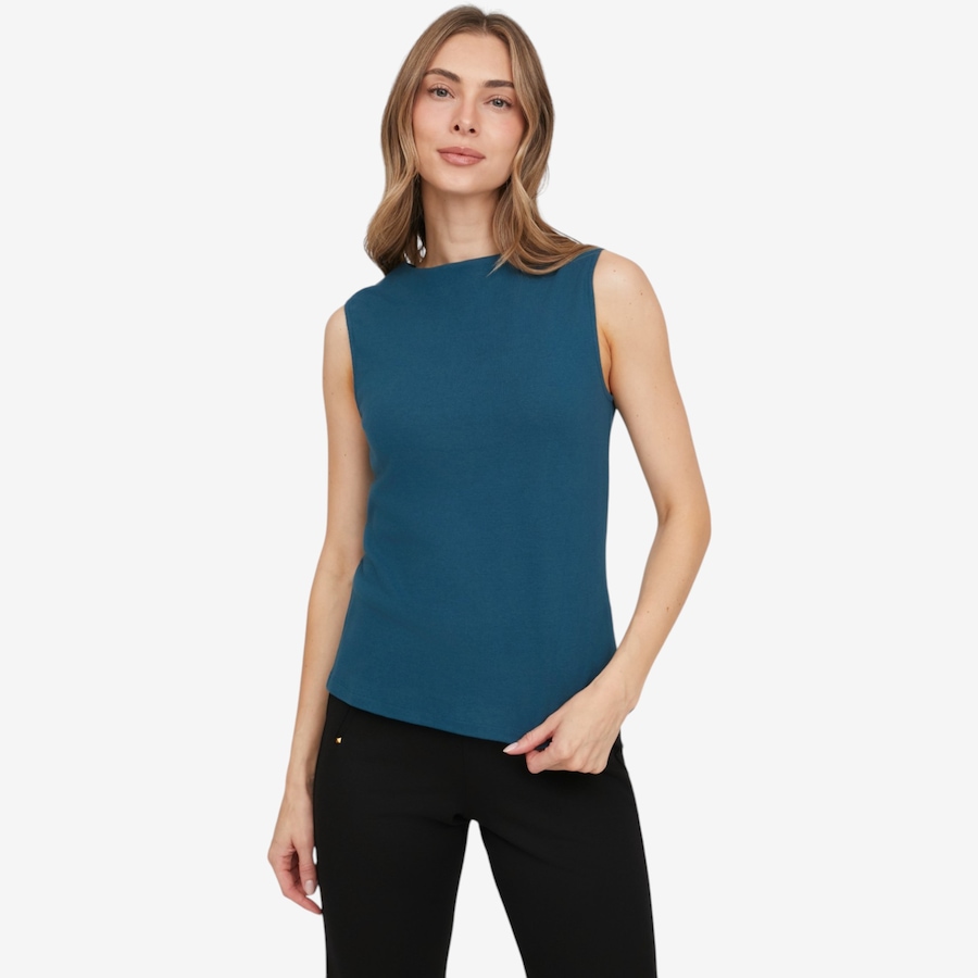 Image 125767_TLE.jpg, Product 125-767 / Price $69.99, Guillaume Jersey Knit Open Neck Top from Guillaume on TSC.ca's Fashion department