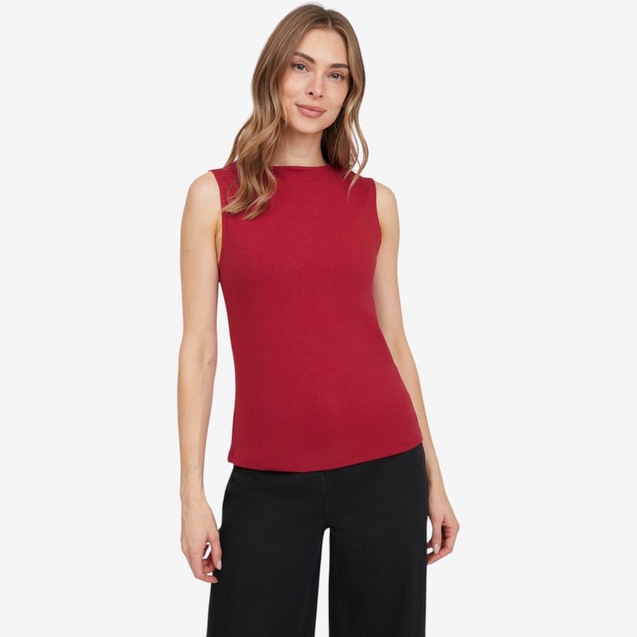 Image 125767_WIN.jpg, Product 125-767 / Price $69.99, Guillaume Jersey Knit Open Neck Top from Guillaume on TSC.ca's Fashion department