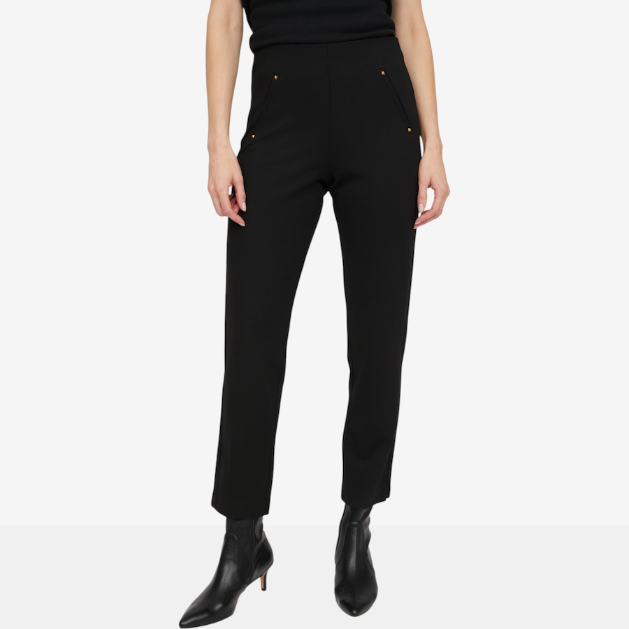 Image 125768_BLK.jpg, Product 125-768 / Price $99.99, Guillaume Double Knit Straight Pants from Guillaume on TSC.ca's Fashion department