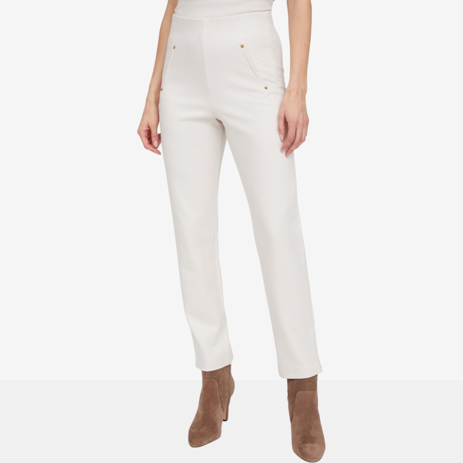 Image 125768_OYS.jpg, Product 125-768 / Price $99.99, Guillaume Double Knit Straight Pants from Guillaume on TSC.ca's Fashion department