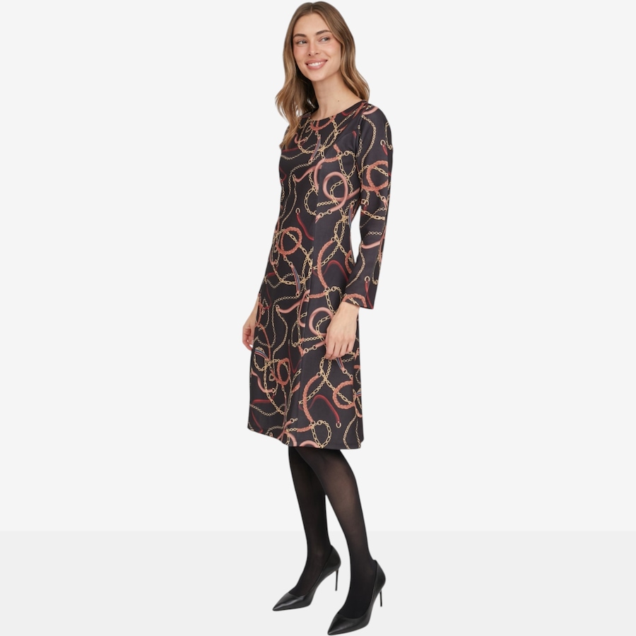 Image 125785_ALTMORE1.jpg, Product 125-785 / Price $104.99, Guillaume Chain Belt Print Dress from Guillaume on TSC.ca's Fashion department