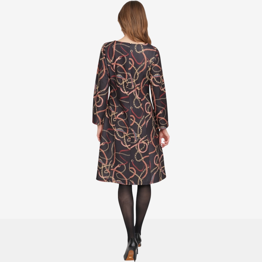 Image 125785_ALTMORE2.jpg, Product 125-785 / Price $104.99, Guillaume Chain Belt Print Dress from Guillaume on TSC.ca's Fashion department