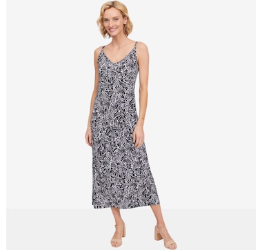 Kim &amp; Co. Brazil Knit Strappy Midi Dress with Side Slit