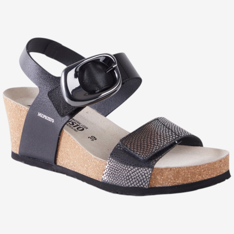 Image 125884_GRY.jpg, Product 125-884 / Price $345.00, Mephisto Leandre Wedge Sandal from Mephisto on TSC.ca's Shoes department