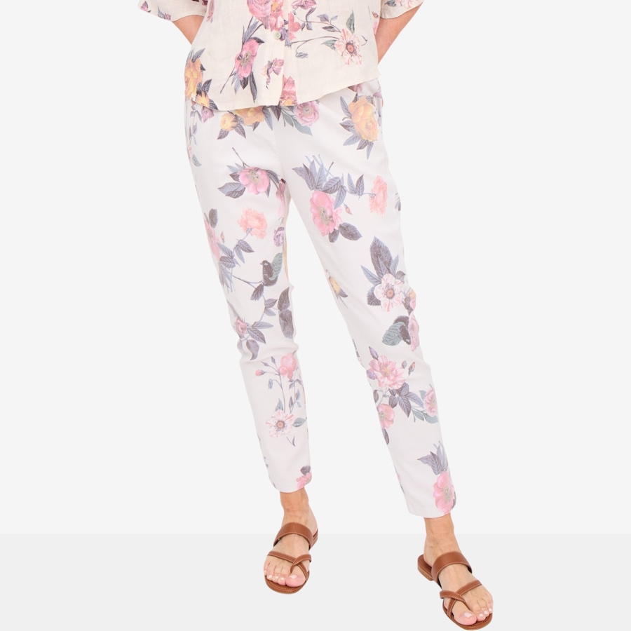 Image 125903_RPT.jpg, Product 125-903 / Price $120.00, Brian Bailey Floral Print Pant from Brian Bailey on TSC.ca's Fashion department