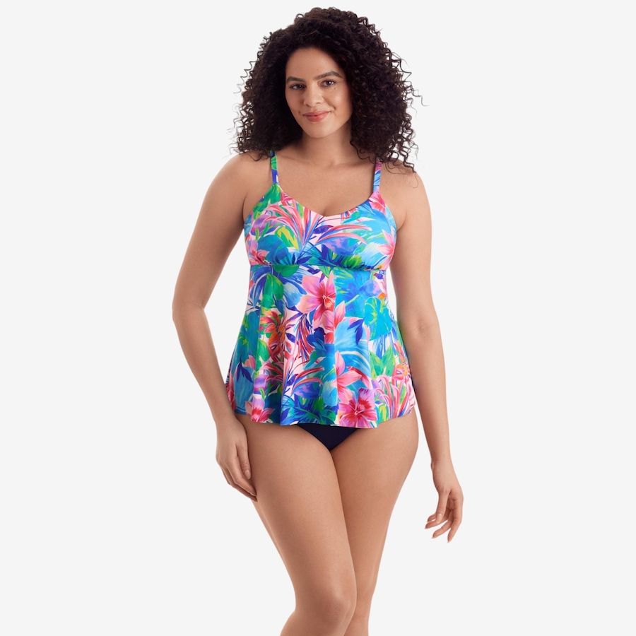 Image 125988_WTRTR.jpg, Product 125-988 / Price $110.00, Shape Solver V-Neck Tankini from Shape Solver on TSC.ca's Fashion department