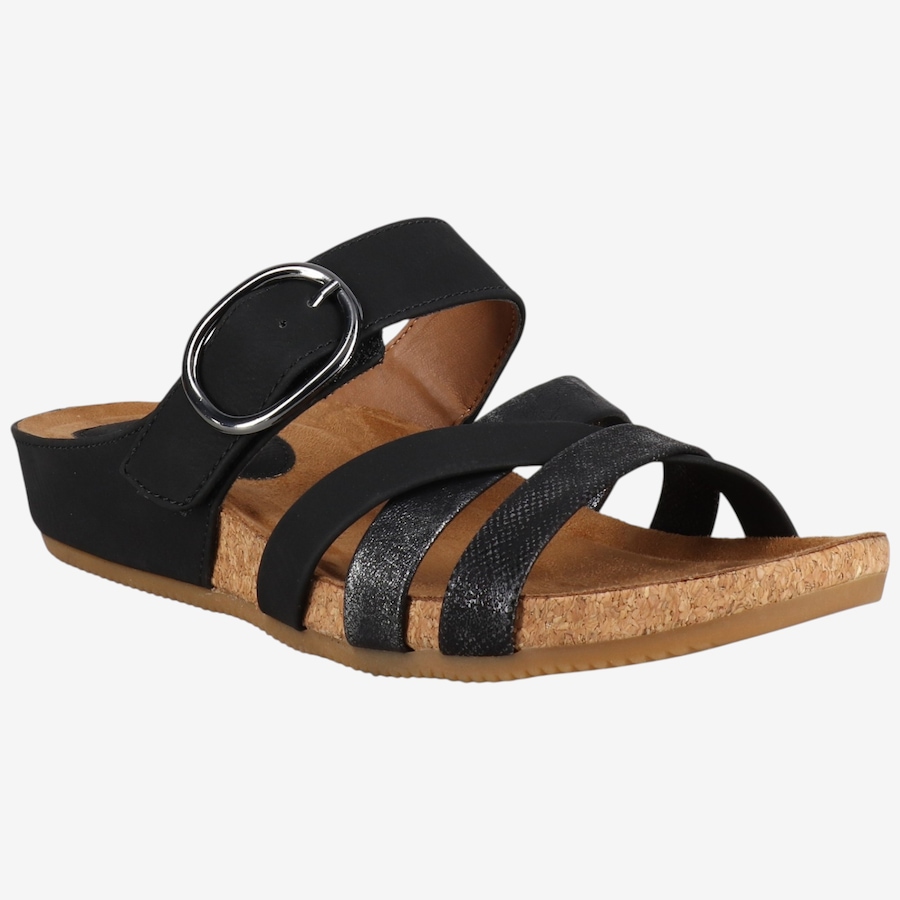 Image 126015_BLK.jpg, Product 126-015 / Price $49.88, Eurosoft by Sofft Genalyn Sandal from Eurosoft by Sofft on TSC.ca's Shoes department