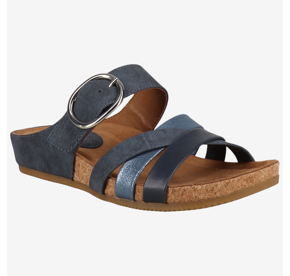 Image 126015_NVY.jpg, Product 126-015 / Price $89.99, Eurosoft by Soft Genalyn Sandal from Eurosoft by Soft on TSC.ca's Shoes department