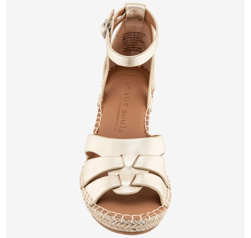 Image 126052_ALTMORE2.jpg, Product 126-052 / Price $255.00, Gentle Souls by Kenneth Cole Coolie Wedge Sandal from Gentle Souls By Kenneth Cole on TSC.ca's Shoes department