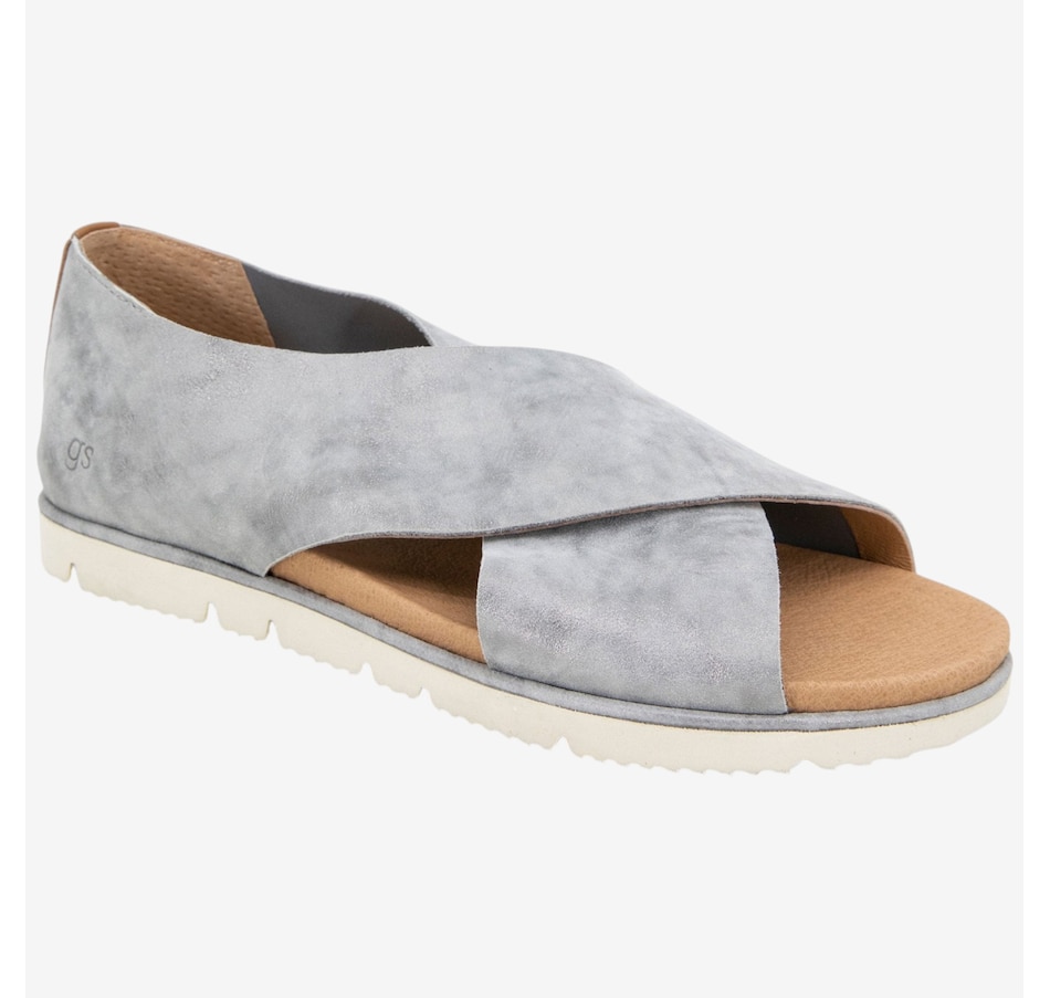 Image 126126_SIL.jpg, Product 126-126 / Price $225.00, Gentle Souls by Kenneth Cole: Leslie Sandal from Gentle Souls By Kenneth Cole on TSC.ca's Shoes department