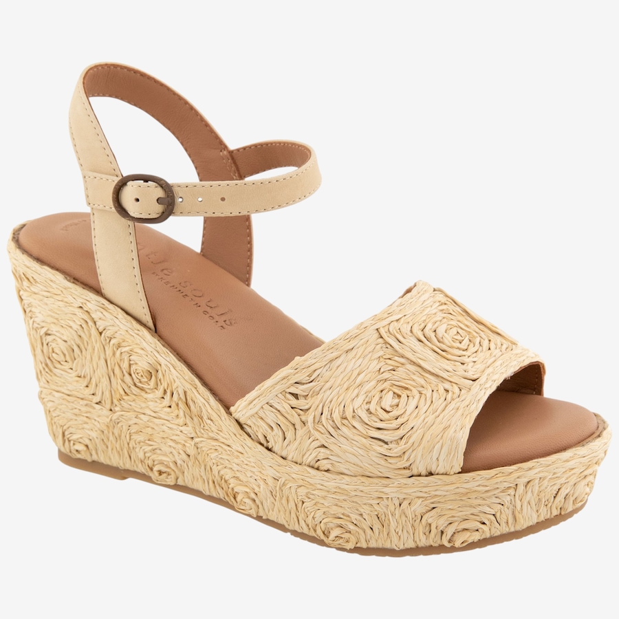 Image 126138_NAT.jpg, Product 126-138 / Price $129.33, Gentle Souls by Kenneth Cole: Nevio Wedge Sandal from Gentle Souls By Kenneth Cole on TSC.ca's Shoes department