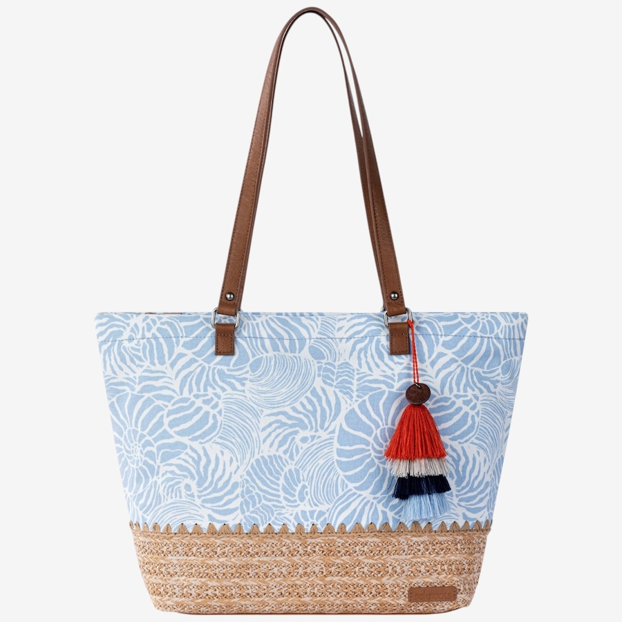 Image 126157_BLUAU.jpg, Product 126-157 / Price $139.99, sakroots Banyan Shoulder Tote from The SAK Handbags on TSC.ca's Fashion department