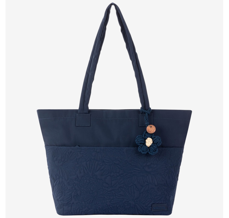 Image 126157_NVY.jpg, Product 126-157 / Price $99.99, sakroots Banyan Shoulder Tote from sakroots on TSC.ca's Fashion department