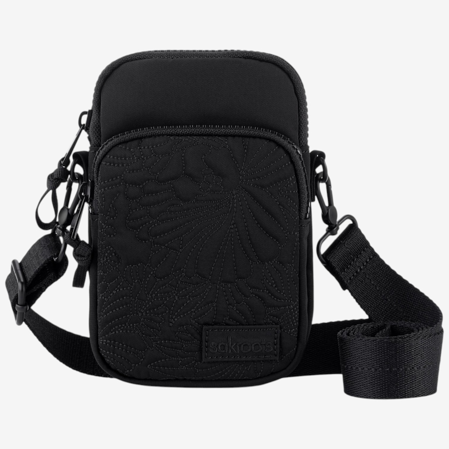Image 126159_BLK.jpg, Product 126-159 / Price $79.99, sakroots Koa Phone Crossbody from sakroots on TSC.ca's Fashion department