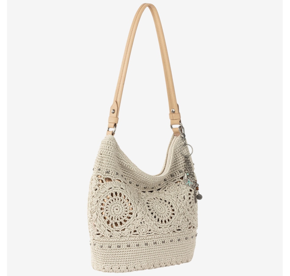 Image 126160_ALTMORE3.jpg, Product 126-160 / Price $169.99, The Sak Sequoia Crochet Hobo from The SAK Handbags on TSC.ca's Fashion department