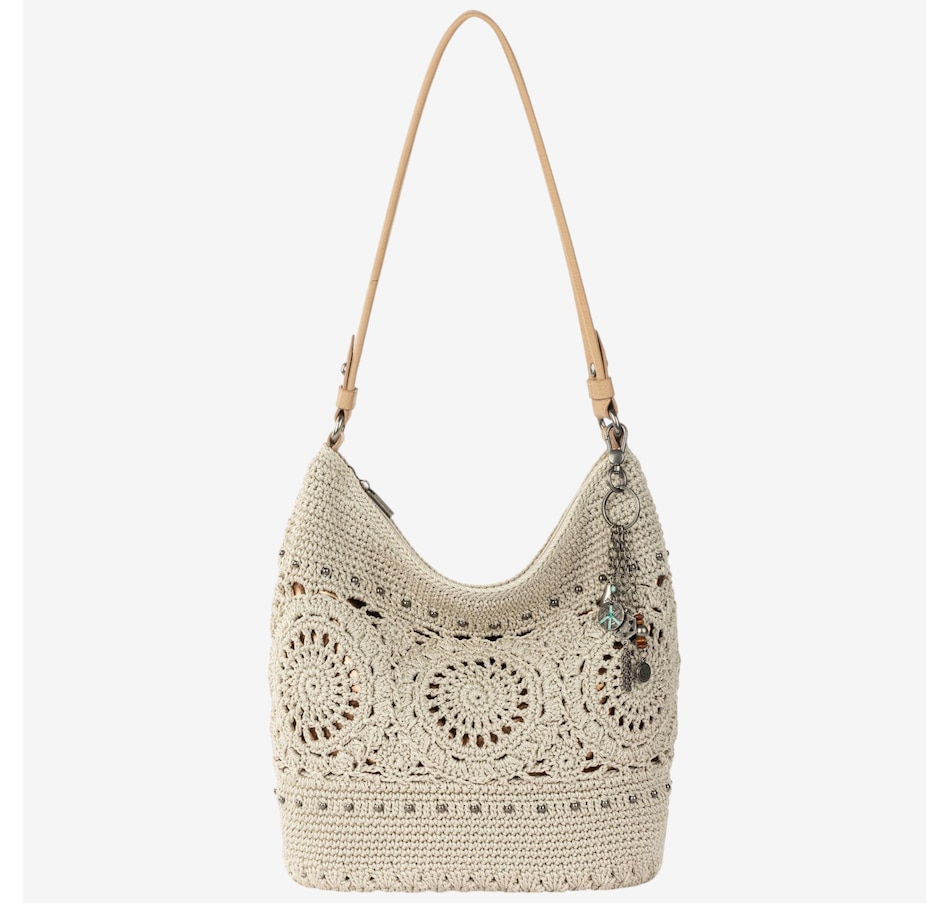 Image 126160_NAT.jpg, Product 126-160 / Price $169.99, The Sak Sequoia Crochet Hobo from The SAK Handbags on TSC.ca's Fashion department