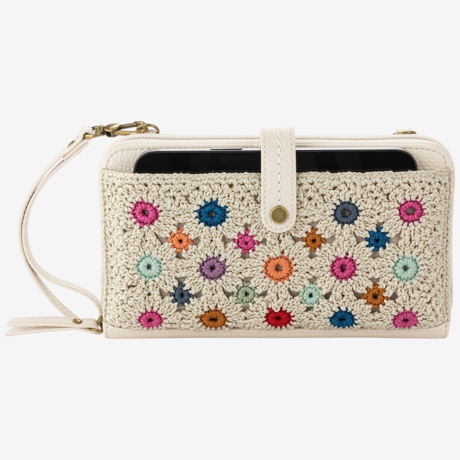 Image 126174_MLTFL.jpg, Product 126-174 / Price $129.99, The Sak Smartphone Crochet 3-in-1 Wristlet from The SAK Handbags on TSC.ca's Fashion department