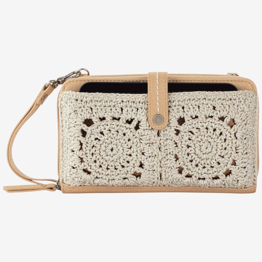 Image 126174_NAT.jpg, Product 126-174 / Price $129.99, The Sak Smartphone Crochet 3-in-1 Wristlet from The SAK Handbags on TSC.ca's Fashion department