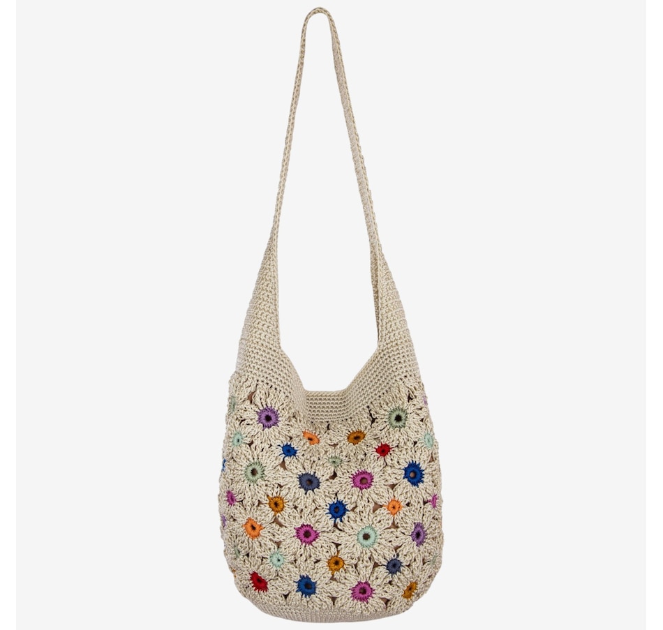 Image 126184_MLTFL.jpg, Product 126-184 / Price $159.99, The Sak Crochet 120 Original Hobo from The SAK Handbags on TSC.ca's Fashion department