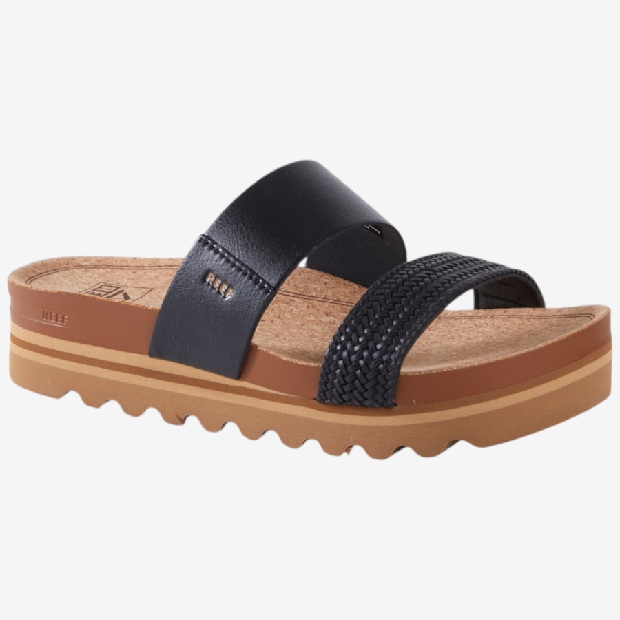 Image 126201_BLK.jpg, Product 126-201 / Price $100.00, Reef Cushion Vista Hi Flatform Sandal from Reef Footwear on TSC.ca's Shoes department