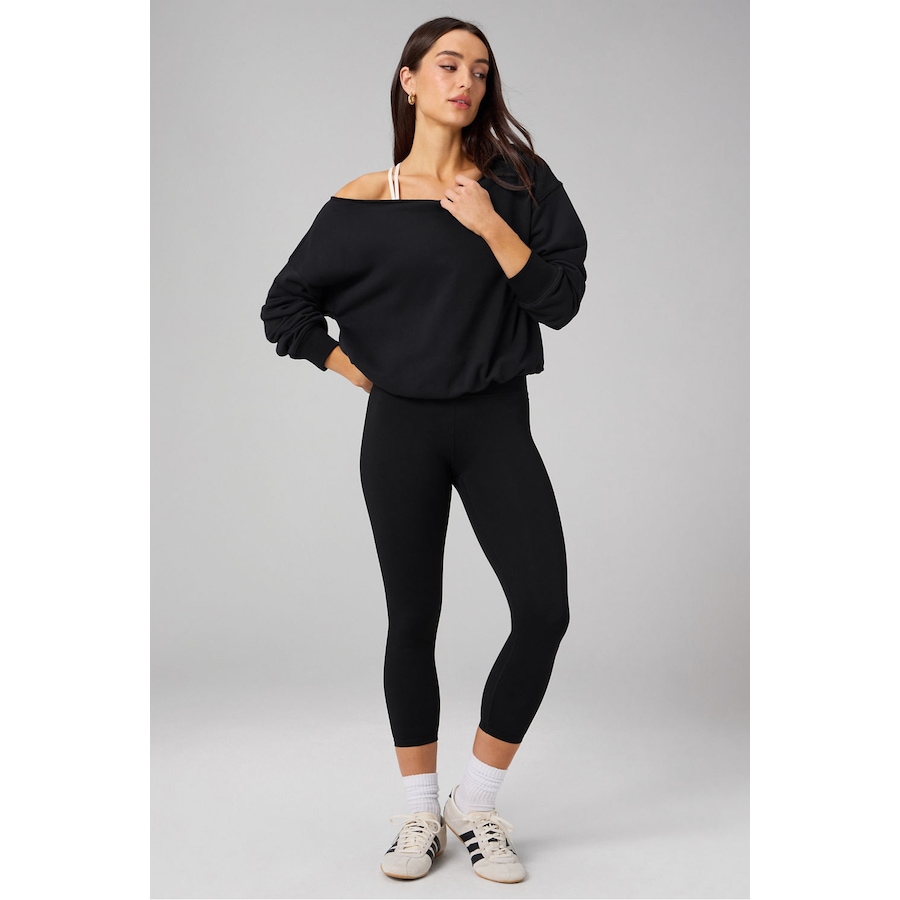 Image 126250_BLK.jpg, Product 126-250 / Price $104.00, Fabletics Year Round Terry Off-Shoulder Sweatshirt from Fabletics on TSC.ca's Fashion department