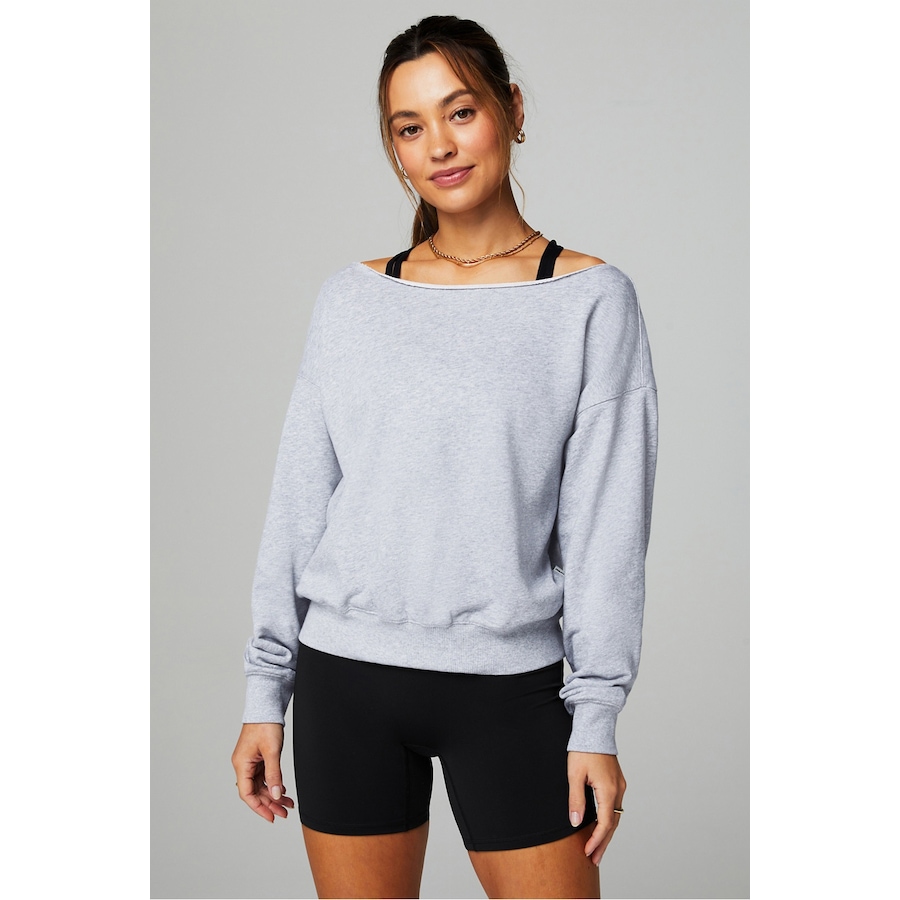 Image 126250_GYH.jpg, Product 126-250 / Price $104.00, Fabletics Year Round Terry Off-Shoulder Sweatshirt from Fabletics on TSC.ca's Fashion department