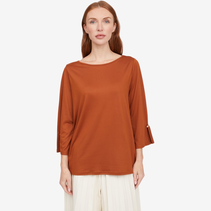 Image 126273_HAZ.jpg, Product 126-273 / Price $54.99, C Wonder 3/4 Sleeve Yummy Knit Top from C. Wonder on TSC.ca's Fashion department