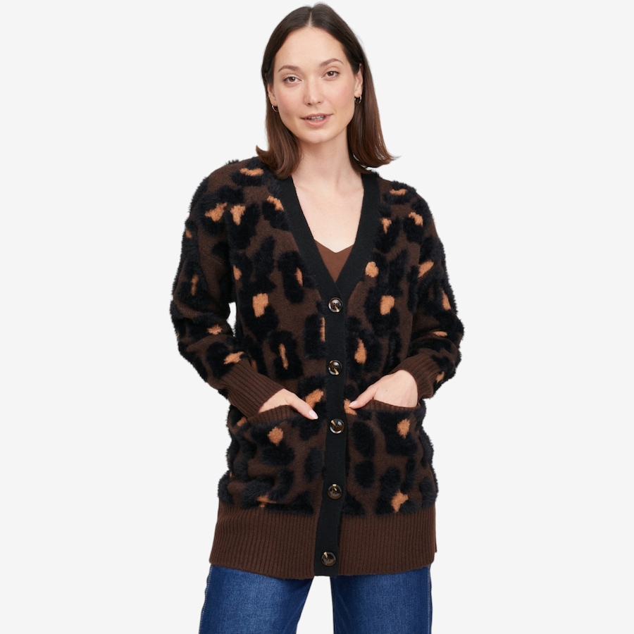 Image 126285_LEP.jpg, Product 126-285 / Price $89.99, C Wonder Oversized Textured V Neck Cardigan from C. Wonder on TSC.ca's Fashion department