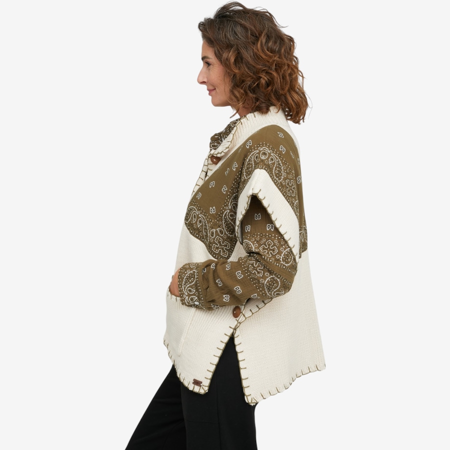 Image 126367_ALTMORE1.jpg, Product 126-367 / Price $179.99, Shannon Passero Bandana Poncho from Shannon Passero  on TSC.ca's Fashion department