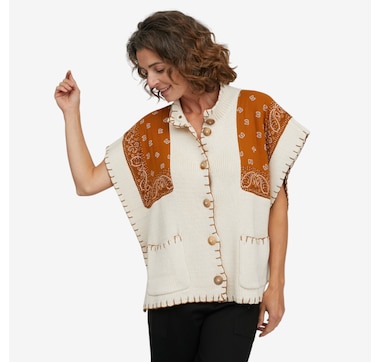 Shannon Passero Bandana Poncho
