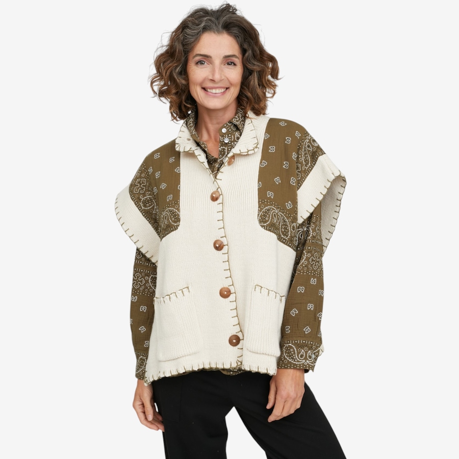 Image 126367_CREOE.jpg, Product 126-367 / Price $179.99, Shannon Passero Bandana Poncho from Shannon Passero  on TSC.ca's Fashion department
