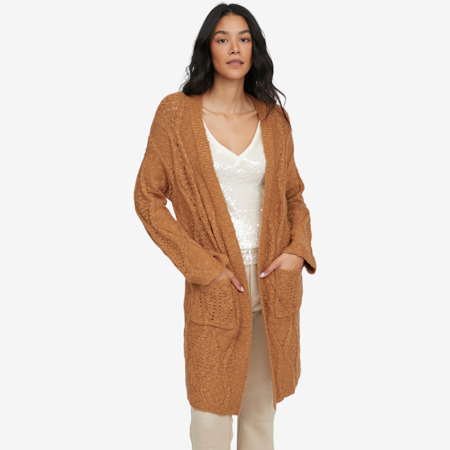 Image 126383_CRE.jpg, Product 126-383 / Price $79.99, Tower Hill Sweater Topper with Diamond Stitch from Tower Hill on TSC.ca's Fashion department