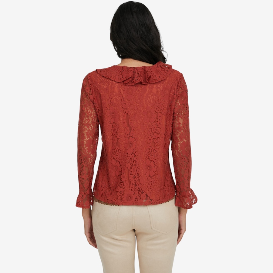 Image 126398_ALTMORE4.jpg, Product 126-398 / Price $79.99, Tower Hill Lace Ruffle Blouse from Tower Hill on TSC.ca's Fashion department