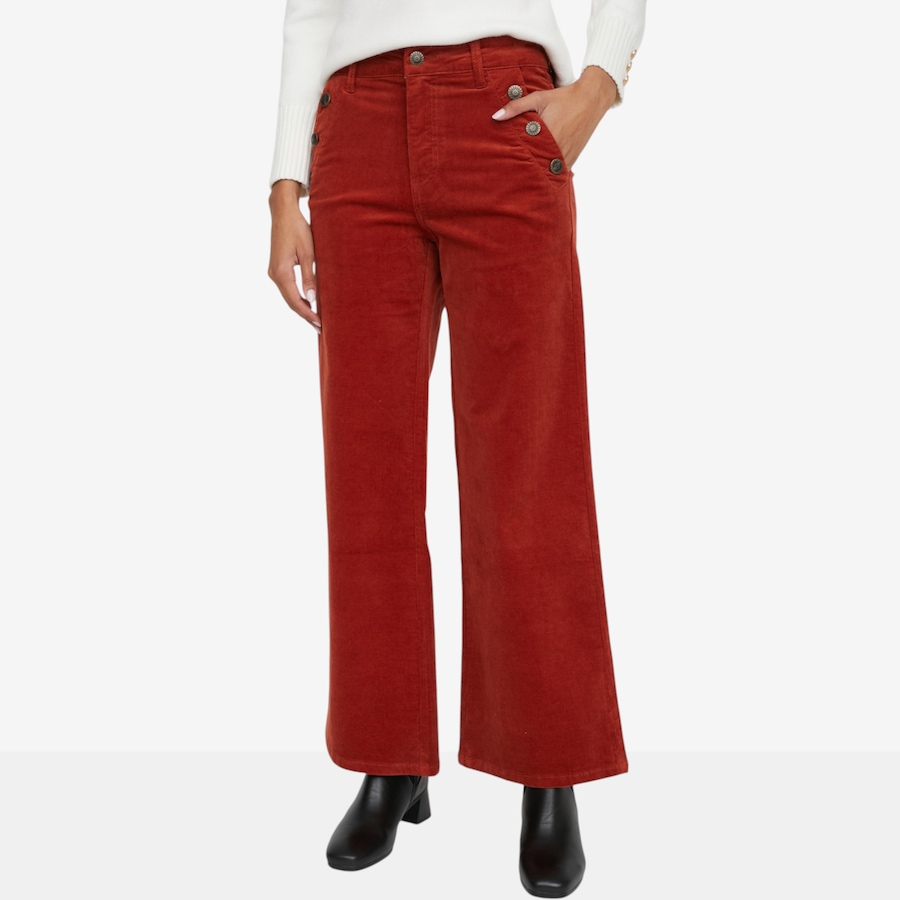 Image 126400_SIE.jpg, Product 126-400 / Price $109.99, Tower Hill Bootcut Corduroy Sailor Pant from Tower Hill on TSC.ca's Fashion department