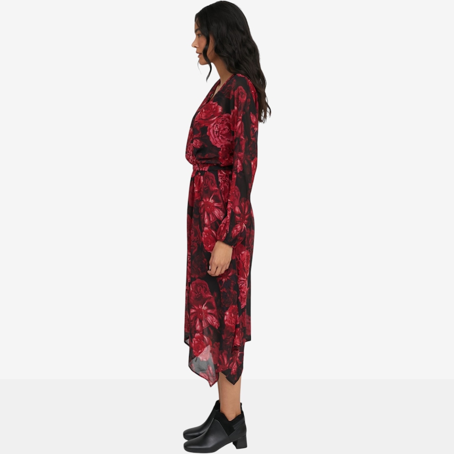 Image 126401_ALTMORE4.jpg, Product 126-401 / Price $119.99, Tower Hill Handkercheif Hem Chiffon Boho Dress with separate Slip Dress from Tower Hill on TSC.ca's Fashion department