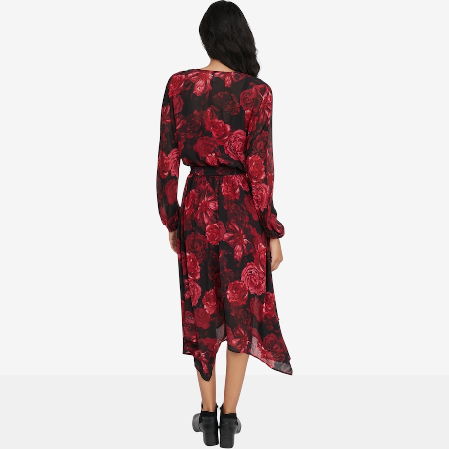 Image 126401_ALTMORE6.jpg, Product 126-401 / Price $119.99, Tower Hill Handkercheif Hem Chiffon Boho Dress with separate Slip Dress from Tower Hill on TSC.ca's Fashion department