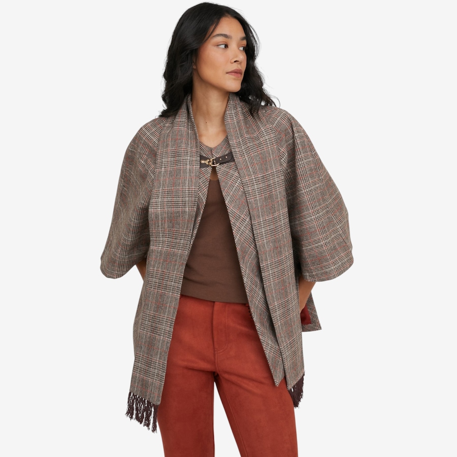Image 126402_ALTMORE2.jpg, Product 126-402 / Price $129.99, Tower Hill Poncho Cape With Removable Scarf from Tower Hill on TSC.ca's Fashion department