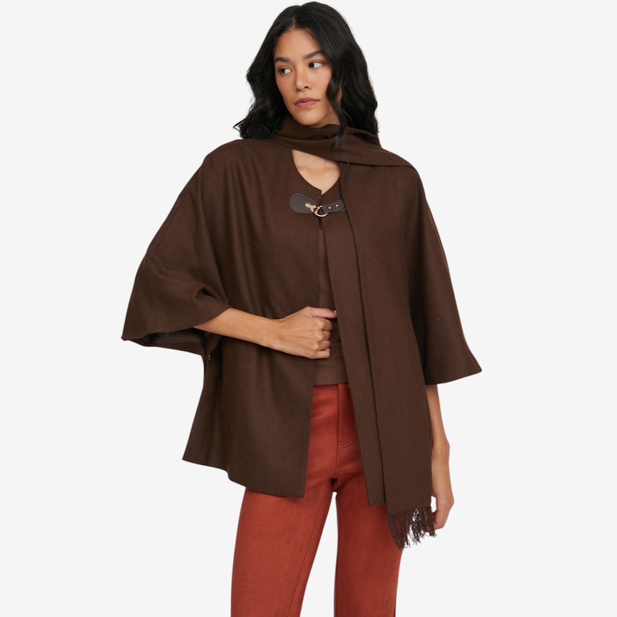 Image 126402_ALTMORE4.jpg, Product 126-402 / Price $129.99, Tower Hill Poncho Cape With Removable Scarf from Tower Hill on TSC.ca's Fashion department