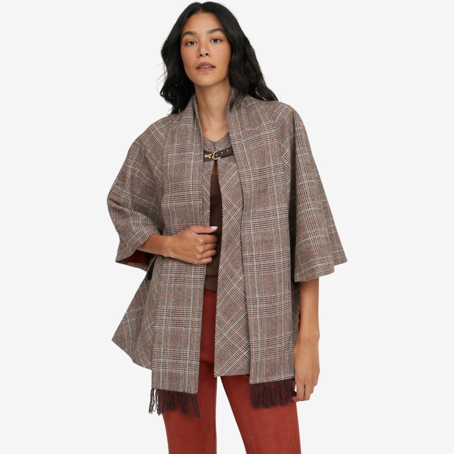 Image 126402_CRMPD.jpg, Product 126-402 / Price $129.99, Tower Hill Poncho Cape With Removable Scarf from Tower Hill on TSC.ca's Fashion department