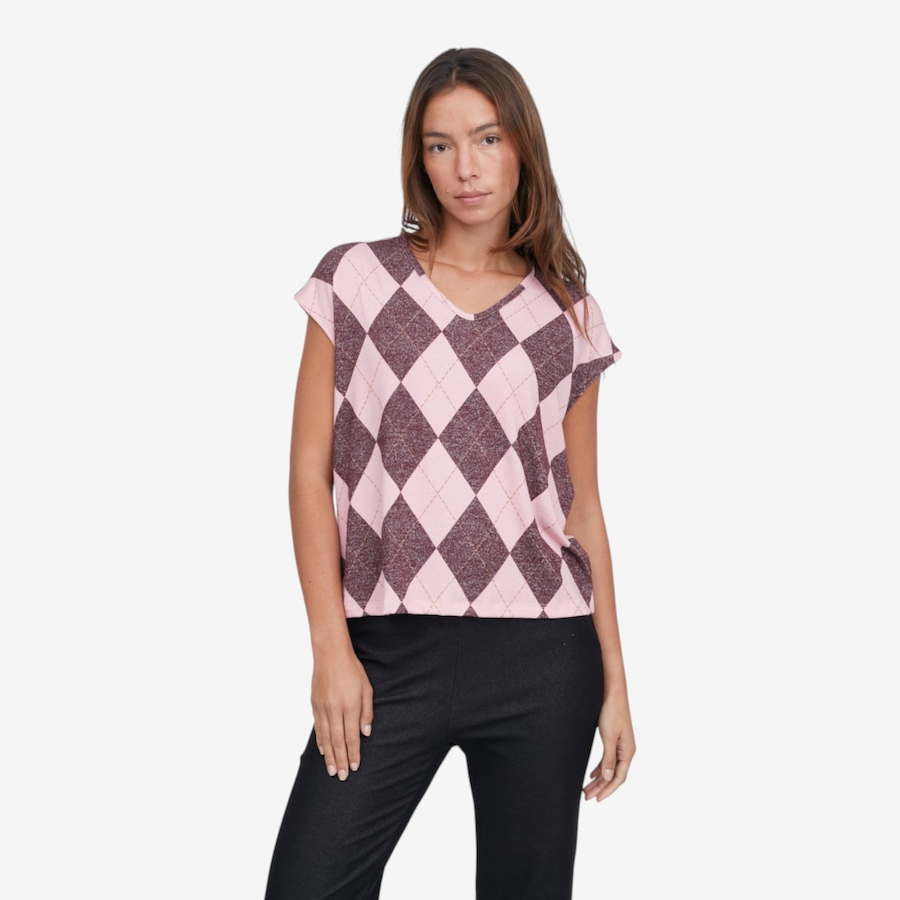 Image 126436_REM.jpg, Product 126-436 / Price $49.99, Kim & Co Printed Fine Sweater Knit Vest Top from Kim & Co. on TSC.ca's Fashion department