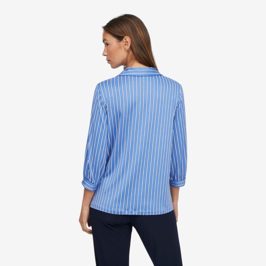 Image 126453_ALTMORE1.jpg, Product 126-453 / Price $69.99, Kim & Co Brazil Knit Johnny Collar 3/4 SL Shirt from Kim & Co. on TSC.ca's Fashion department
