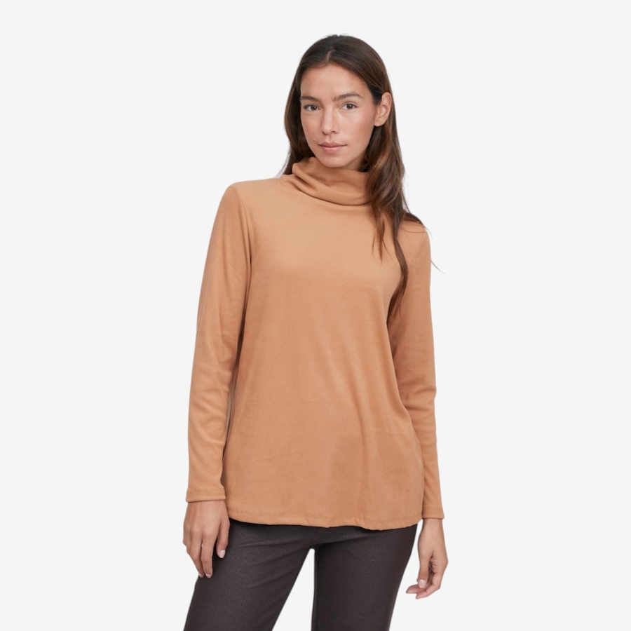 Image 126472_CML.jpg, Product 126-472 / Price $54.99, Kim & Co Soft Rib Knit Turtleneck Top from Kim & Co. on TSC.ca's Fashion department