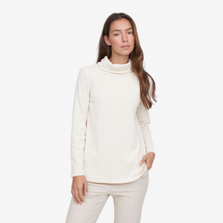 Image 126472_VAN.jpg, Product 126-472 / Price $54.99, Kim & Co Soft Rib Knit Turtleneck Top from Kim & Co. on TSC.ca's Fashion department