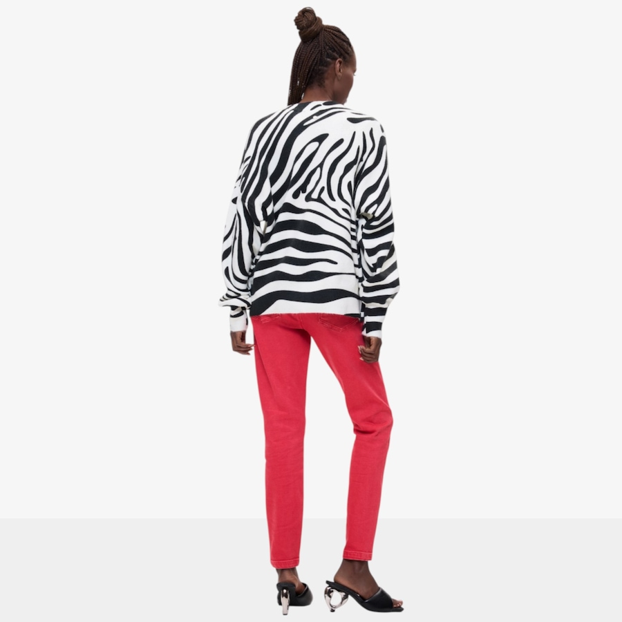 Image 126500_ALTMORE2.jpg, Product 126-500 / Price $189.99, Desigual Wavy Pattern Mickey Knit Pullover from Desigual on TSC.ca's Fashion department